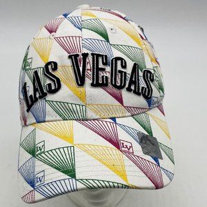 City Hunter Hat Womens One Size Las Vegas Multi-Color Strapback Adjustable Cap